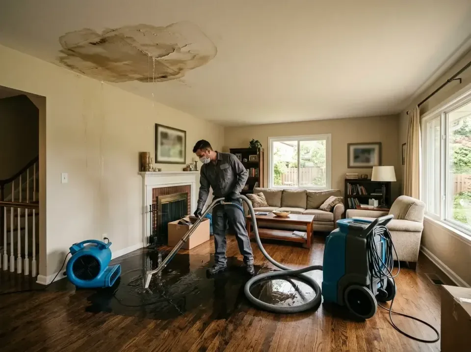 attic-pipe-burst-ceiling-drip-008 — frequently asked questions, Water Damage Restoration & Carpet Care in Groesbeck, OH